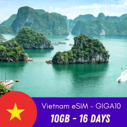 GIGA10 - Vietnam eSIM 10GB for 16 days