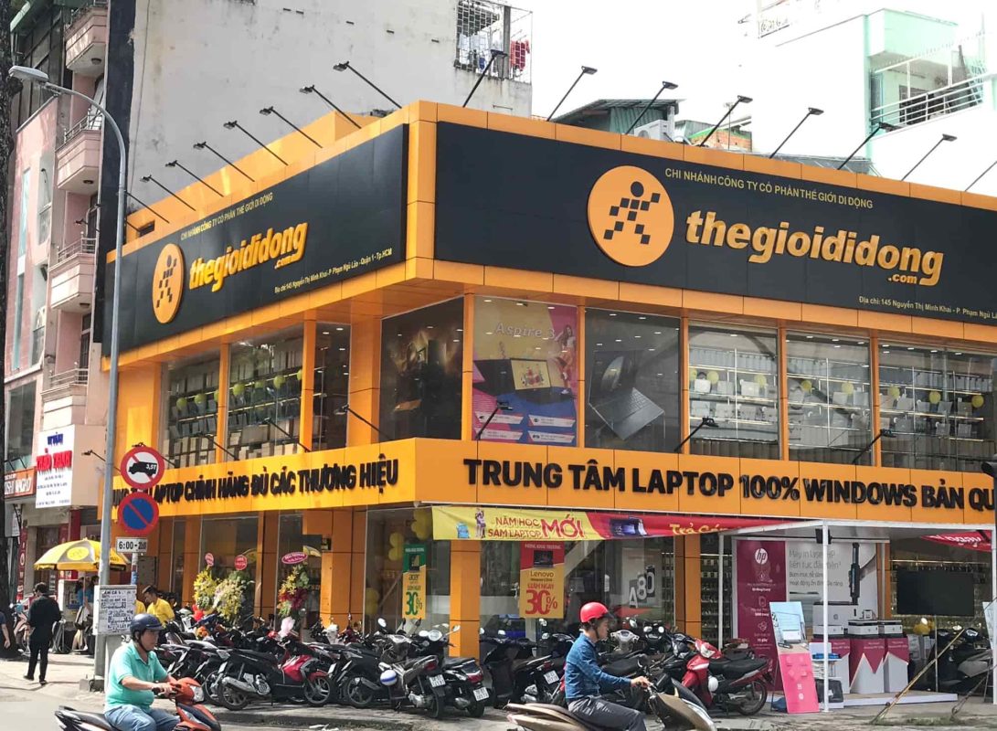 Phone shops selling Vinaphone sim cards