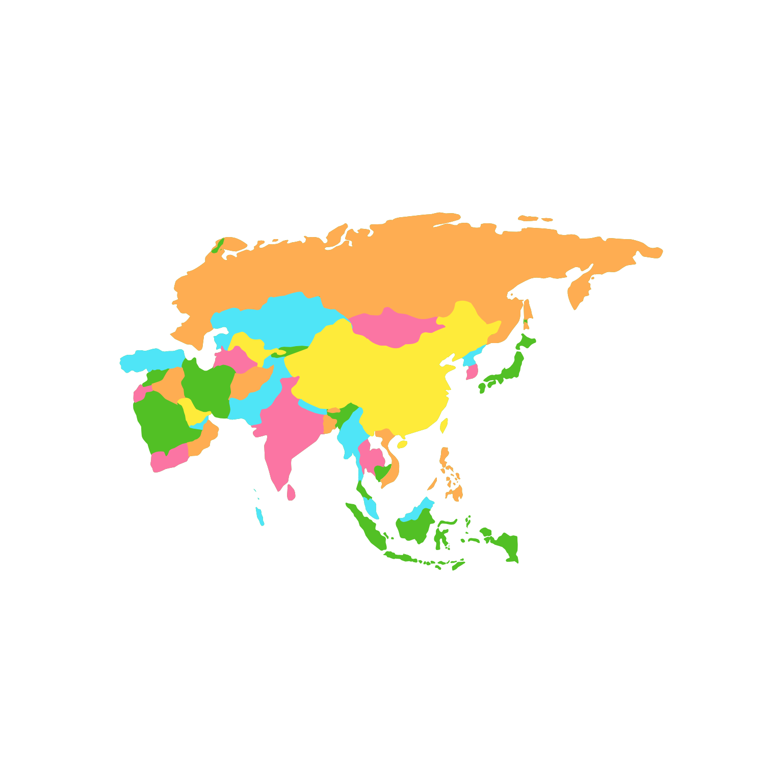 Asia 7 countries eSIM offers high-speed data