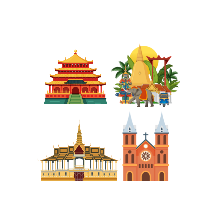 China Thailand Cambodia Vietnam eSIM offers high-speed data