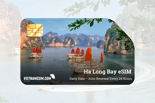 Ha Long Bay eSIM by Vietnamesim.com
