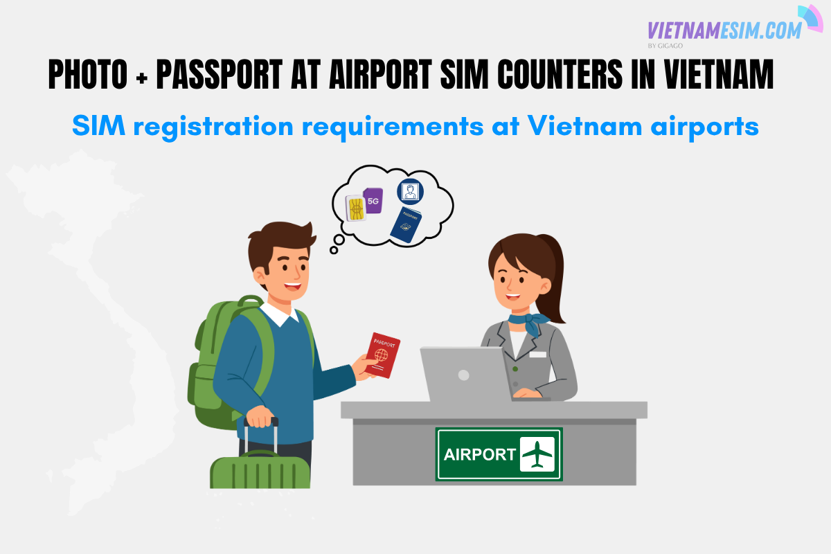 Do They Ask for Photo and Passport at Airport SIM Counters in Vietnam?