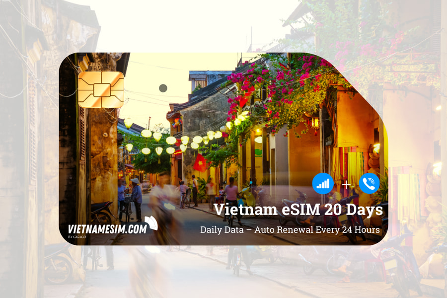 Vietnam eSIM 20 days Vietnam eSIM 20 days