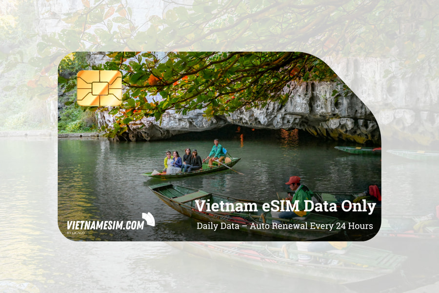 Vietnam eSIM data only Vietnam eSIM data only